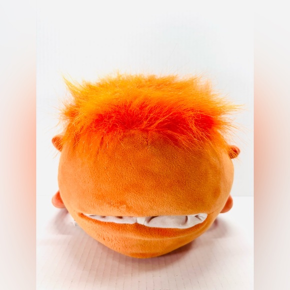 Orange Monsters Hand Storytelling Puppet Of The Puppet Company With Squeaker! - Picture 3 of 7